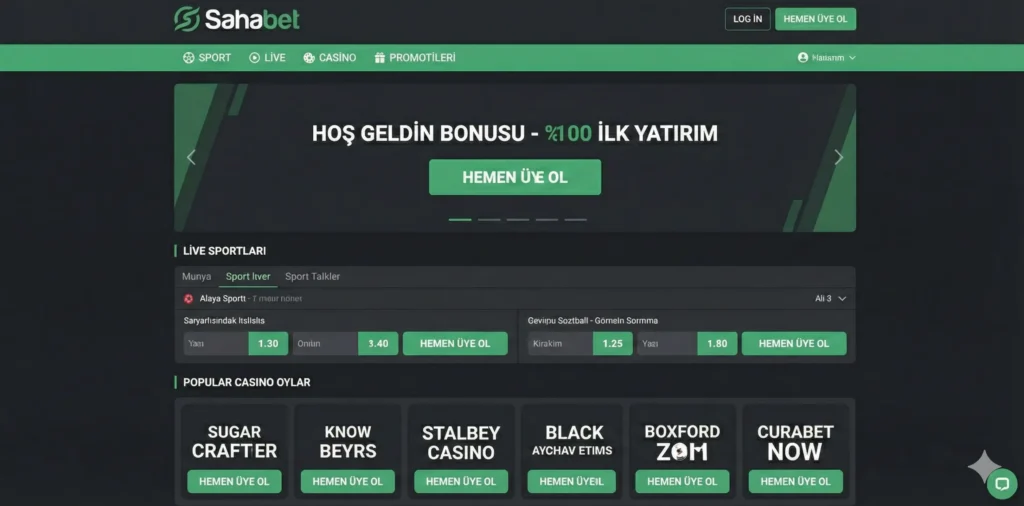 Sahabet Bahis Sitesi